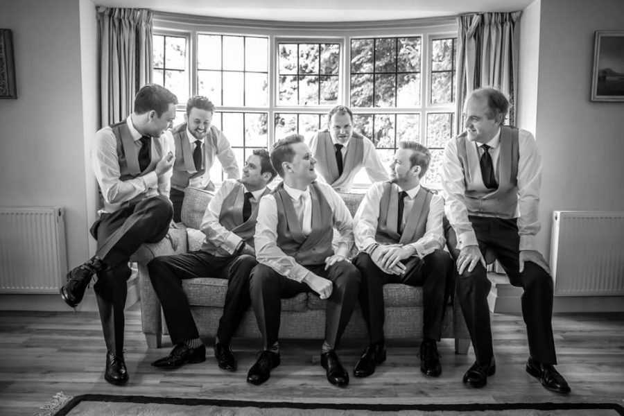 09 groom groomsmen wedding preparations john fox wedding photography